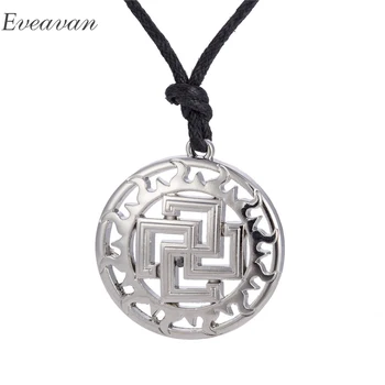EUEAVAN 15pcs Vintage Solar-cross Slavic Pendant Necklace Talisman Amulet Rope/Link Chain for Woman/Man Zinc Alloy Material
EUEAVAN 15pcs Vintage Solar-cross Slavic Pendant Necklace Talisman Amulet Rope/Link Chain for Woman/Man Zinc Alloy Material
