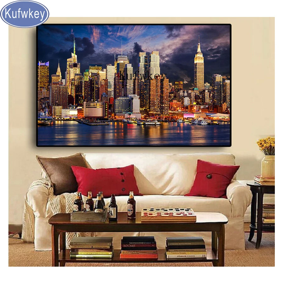 5D DIY Full Diamond Painting Cross Stitch"New York City Manhattan Building"Mosaic Picture square Rhinestones Embroidery store
5D DIY Full Diamond Painting Cross Stitch"New York City Manhattan Building"Mosaic Picture square Rhinestones Embroidery store