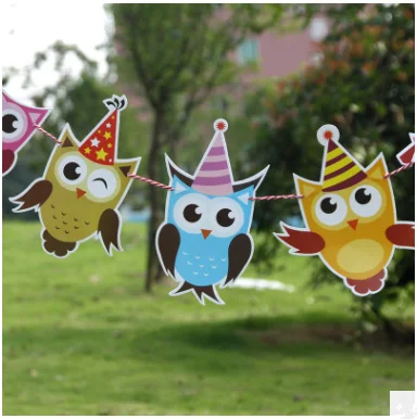 Cartoon Owl Banner Kids Birthday Party Decoration Gender Reveal Supplies Paper Garland for Bird Theme Party Venue Backdrop Decor
Cartoon Owl Banner Kids Birthday Party Decoration Gender Reveal Supplies Paper Garland for Bird Theme Party Venue Backdrop Decor