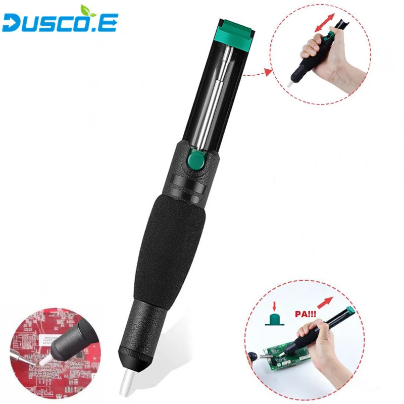 Dusco.E Suction Pump SuctionPump Pump Welding Repair Tool Suction Cup dsoldering pump anti-skid Handle
Dusco.E Suction Pump SuctionPump Pump Welding Repair Tool Suction Cup dsoldering pump anti-skid Handle