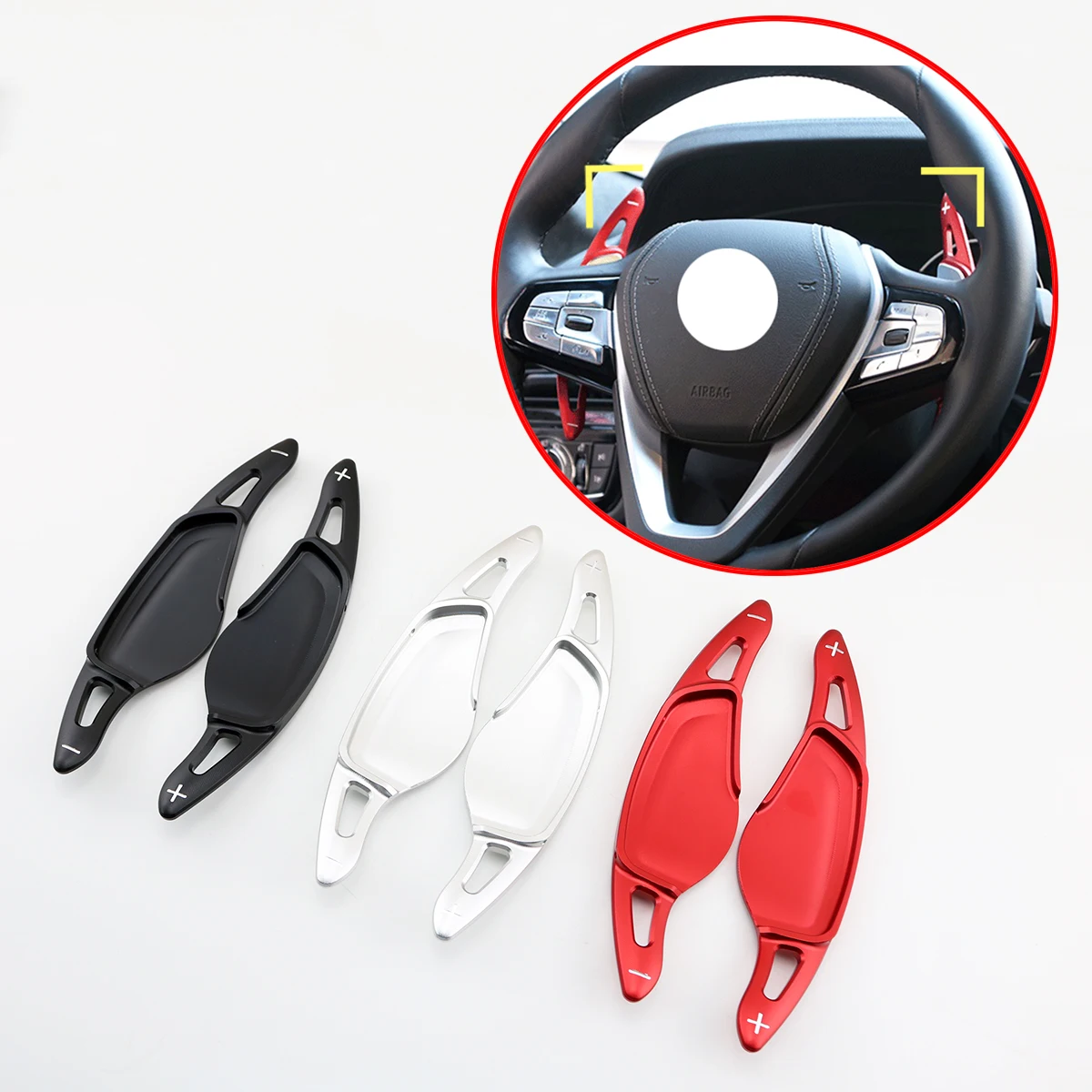 Accessories Fit For BMW 5 7 Series G30 G38 G11 G12 X4 M5 F90 2018 2019 Steering Wheel Shift Lever Paddle Shifter Extension
Accessories Fit For BMW 5 7 Series G30 G38 G11 G12 X4 M5 F90 2018 2019 Steering Wheel Shift Lever Paddle Shifter Extension