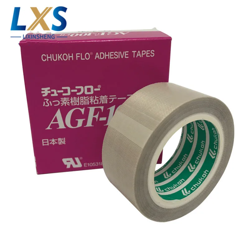 5 Rolls/Lot 100% Japan CHUKOH FLO AGF-100FR 0.13x50mmx10m PTFE Masking Tape Silicone Adhesive Tapes
5 Rolls/Lot 100% Japan CHUKOH FLO AGF-100FR 0.13x50mmx10m PTFE Masking Tape Silicone Adhesive Tapes
