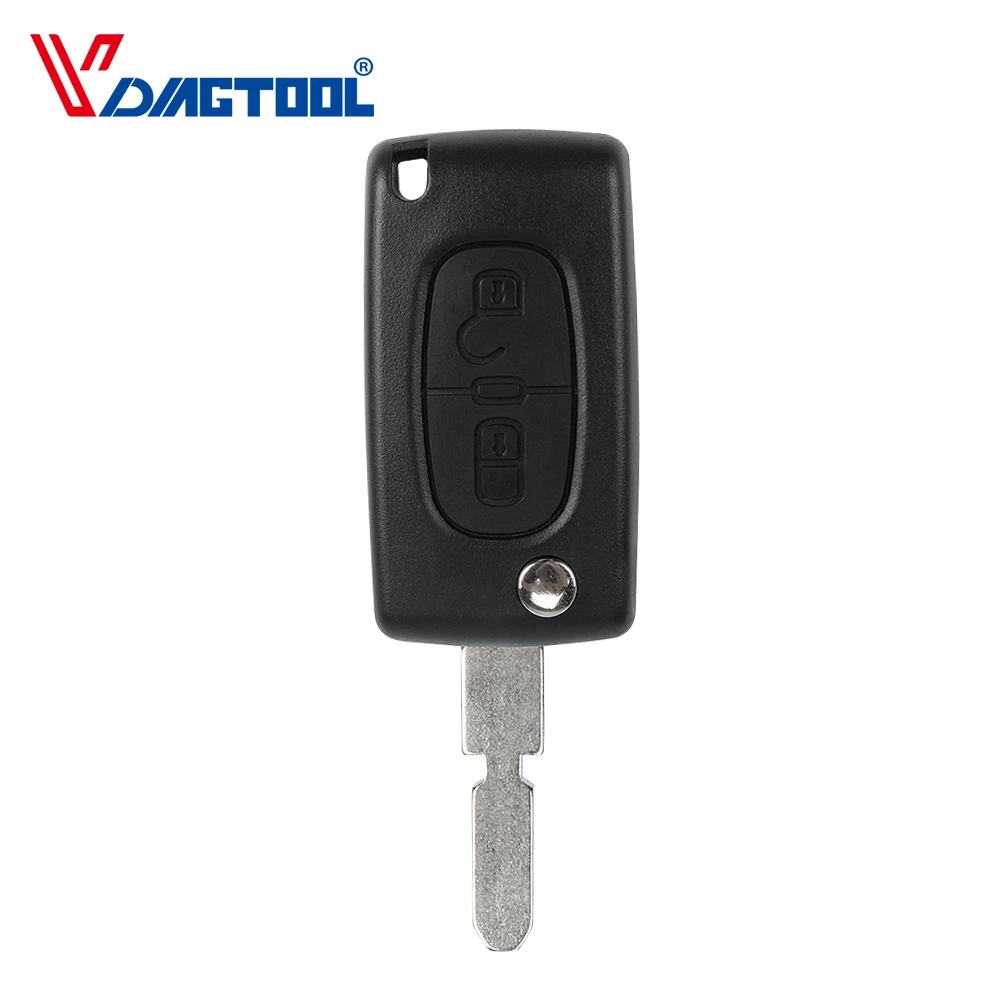 VDIAGTOOL 2 Buttons Flip Folding Key Case With 406 Blade For Peugeot Replacement Car Key Shell No Battery Place(CE0523)
VDIAGTOOL 2 Buttons Flip Folding Key Case With 406 Blade For Peugeot Replacement Car Key Shell No Battery Place(CE0523)