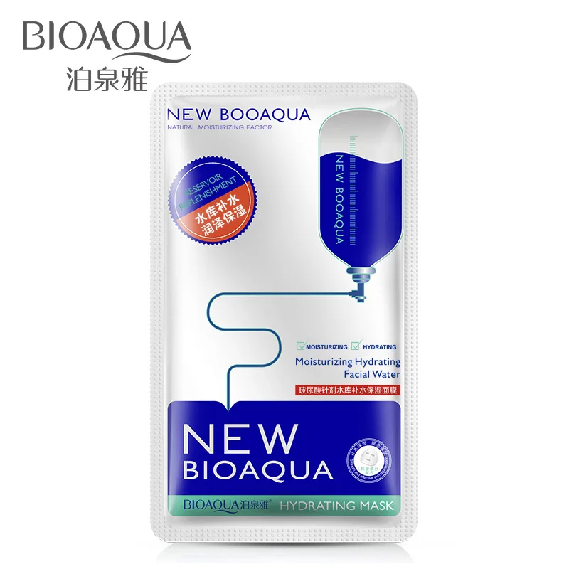 10Pcs BIOAQUA Hyaluronic Acid Injection Reservoir Face masks Moisturizing Wrapped Mask Oil Control Facial Masks Mask Skin Care
10Pcs BIOAQUA Hyaluronic Acid Injection Reservoir Face masks Moisturizing Wrapped Mask Oil Control Facial Masks Mask Skin Care