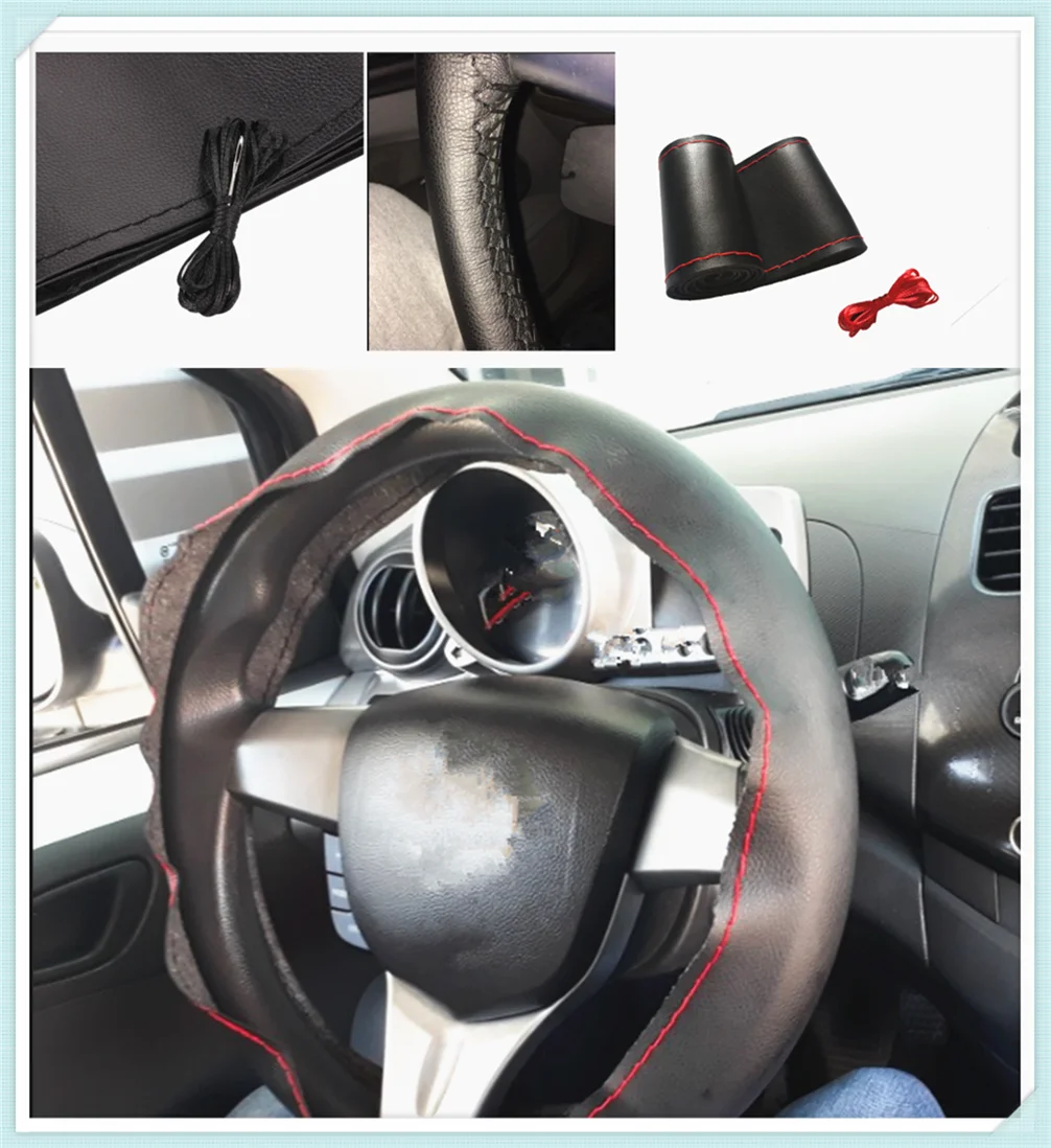 Auto parts steering wheel cover DIY38 cm fiber hand sewing for Porsche Macan Cayenne 911 Panamera Mission
Auto parts steering wheel cover DIY38 cm fiber hand sewing for Porsche Macan Cayenne 911 Panamera Mission