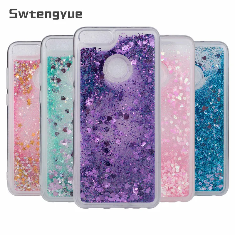 Glitter Flowing Liquid Case For Huawei P smart case Quicksand Dynamic Silicone Soft phone case cover For Coque Huawei P smart
Glitter Flowing Liquid Case For Huawei P smart case Quicksand Dynamic Silicone Soft phone case cover For Coque Huawei P smart