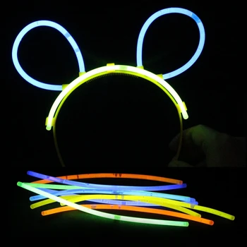 100Pcs Glow Sticks with 10/20/30Pcs Head Hoops Hair Hoops Luminous Party Mix Color Light Sticks for Wedding Decal Decoration
100Pcs Glow Sticks with 10/20/30Pcs Head Hoops Hair Hoops Luminous Party Mix Color Light Sticks for Wedding Decal Decoration