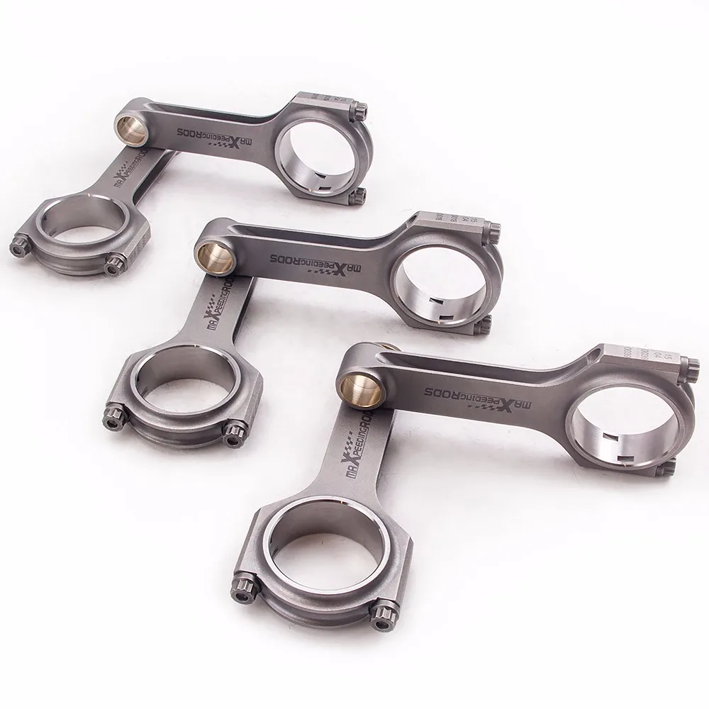 H Beam Connecting Rods Rod For Audi B5 S4 quattro 2.7T ARP Bolts 154mm 800 HP Conrod 4340 EN24 Steel Forged Floating Cranks Pin
H Beam Connecting Rods Rod For Audi B5 S4 quattro 2.7T ARP Bolts 154mm 800 HP Conrod 4340 EN24 Steel Forged Floating Cranks Pin