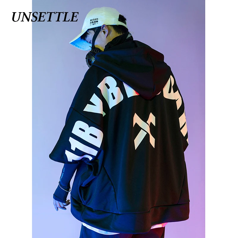 UNSETTLE Mens Hoodies Oversize japanese sweatshirt Streetwear print male Hip Hop batwing sleeve shirt Three-quarter sleeve
UNSETTLE Mens Hoodies Oversize japanese sweatshirt Streetwear print male Hip Hop batwing sleeve shirt Three-quarter sleeve