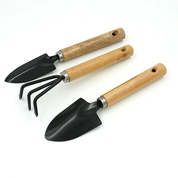 3Pcs/Set Sharp Shovel Rake Wooden Handle Iron Head Plant Tool Set Reinforced Gardening Round Mini Garden Tools
3Pcs/Set Sharp Shovel Rake Wooden Handle Iron Head Plant Tool Set Reinforced Gardening Round Mini Garden Tools