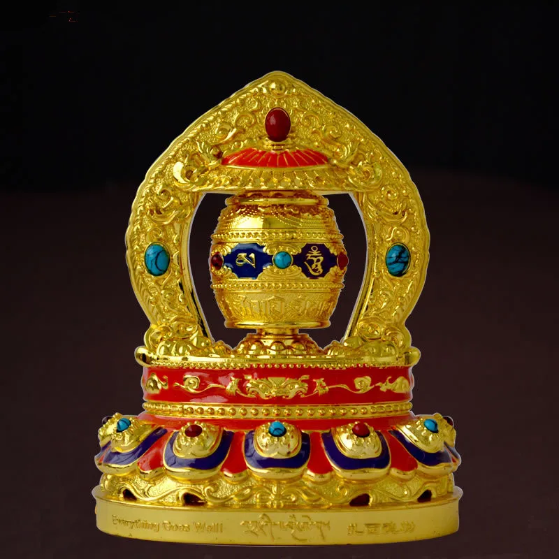 Buddhist Supplies Tantric Alloy on-board Solar Prayer Wheel Unbelievable Gorgeous Colored Painting Gem Prayer Wheel Home Decor
Buddhist Supplies Tantric Alloy on-board Solar Prayer Wheel Unbelievable Gorgeous Colored Painting Gem Prayer Wheel Home Decor
