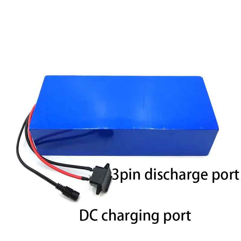 Clearance 24V 60AH Electric bike battery 24v Golf Car battery 24V UPS battery with 50A BMS 3.7V 2.6AH 18650 Cell with 5A Charger 0