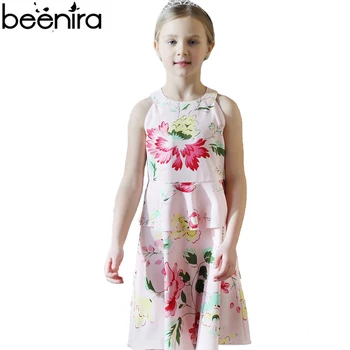 BEENIRA Summer Girls Dress Kids Princess Dresses Child Sleeveless Print Draped Knee Length Party Clothing 4y-14y High Quality
BEENIRA Summer Girls Dress Kids Princess Dresses Child Sleeveless Print Draped Knee Length Party Clothing 4y-14y High Quality