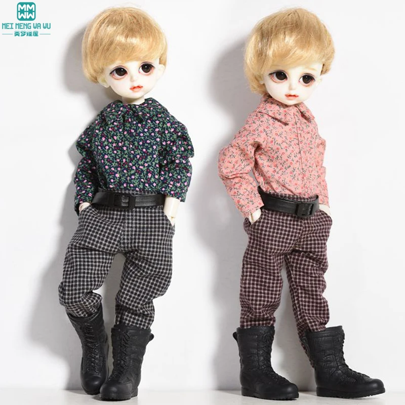 fashion bjd doll clothes Plaid shirt + plaid trousers fits 27cm-30cm 1/6 bjd dolls
fashion bjd doll clothes Plaid shirt + plaid trousers fits 27cm-30cm 1/6 bjd dolls