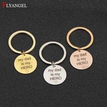 Fashion Men Women Keyring Fashion Hand Stamped my dad is my HERO Penny Keychain Father's Day Birthday Gift DIY Jewelry 3 Colors
Fashion Men Women Keyring Fashion Hand Stamped my dad is my HERO Penny Keychain Father's Day Birthday Gift DIY Jewelry 3 Colors