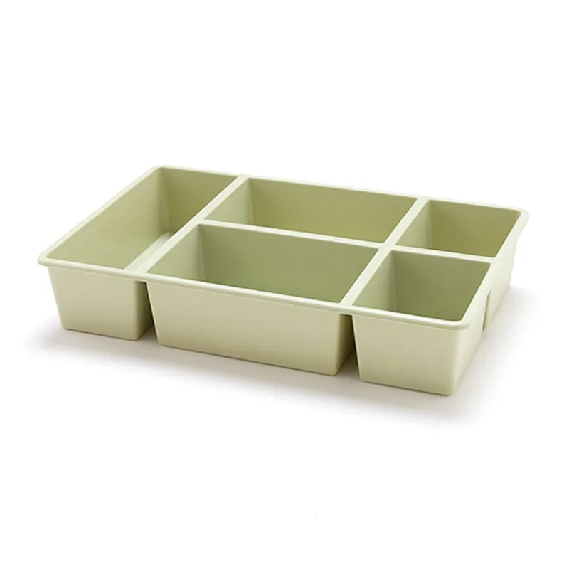 Plastic Makeup Organizer 5 Grids Desktop Storage Box Cosmetic Sundries Case Container H99F
Plastic Makeup Organizer 5 Grids Desktop Storage Box Cosmetic Sundries Case Container H99F