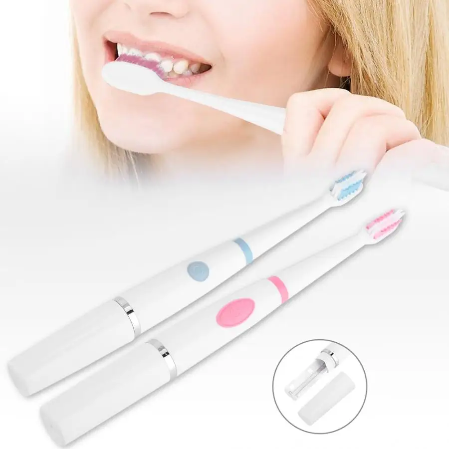 2 colors Ultrasonic Sonic Electric Toothbrush Battery Powered Tooth Brushes Ultrasonic Toothbrush
2 colors Ultrasonic Sonic Electric Toothbrush Battery Powered Tooth Brushes Ultrasonic Toothbrush