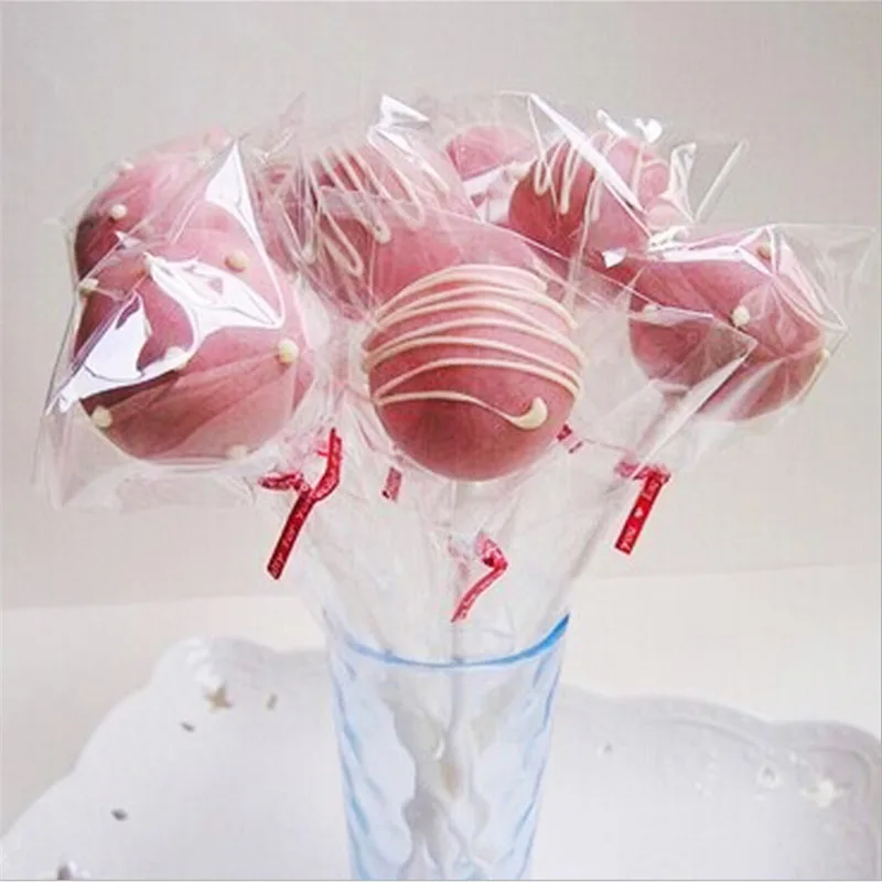 100pcs Lollipop Bag Transparent Chocolate Baking Food Package Wedding Birthday Cookie Candy Gift Packaging Bags OPP Party Favors
100pcs Lollipop Bag Transparent Chocolate Baking Food Package Wedding Birthday Cookie Candy Gift Packaging Bags OPP Party Favors