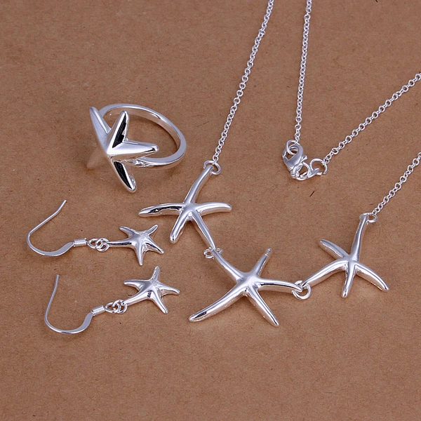 2019new 925 sterling silver loverly starfish pendant necklace earring hook drop ring for women fine fashion jewerly wholesale
2019new 925 sterling silver loverly starfish pendant necklace earring hook drop ring for women fine fashion jewerly wholesale