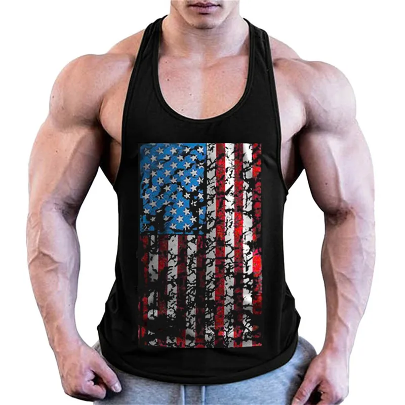 American Flag Print Tank Top Man Independence Day Graphic Men Sleeveless Tank Tops Shirt Bodybuilding Summer Men Fitness Tops
American Flag Print Tank Top Man Independence Day Graphic Men Sleeveless Tank Tops Shirt Bodybuilding Summer Men Fitness Tops