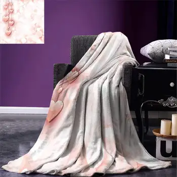 Light Pink Throw Blanket Valentines Day Themed Composition with Cute Vivid Hearts Bokeh Effect Warm Microfiber Blanket
Light Pink Throw Blanket Valentines Day Themed Composition with Cute Vivid Hearts Bokeh Effect Warm Microfiber Blanket