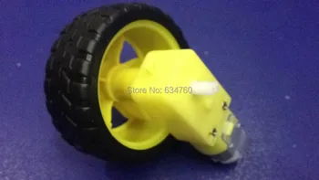 Spot supply DC 3V On both sides of the shaft 130 gear motor with single wheels toy car motor 125rpm
Spot supply DC 3V On both sides of the shaft 130 gear motor with single wheels toy car motor 125rpm