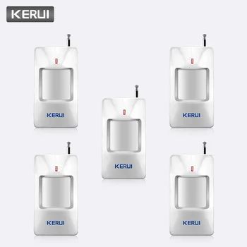 KERUI 5Pcs 433MHz Wireless PIR Sensor Motion Detector Safety for KERUI High Quality Home Security Alarm System
KERUI 5Pcs 433MHz Wireless PIR Sensor Motion Detector Safety for KERUI High Quality Home Security Alarm System