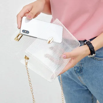 Hot Selling Ladies Crossbody Bag Transparent Small Square Bag Simple Chic Messenger Bags -B5
Hot Selling Ladies Crossbody Bag Transparent Small Square Bag Simple Chic Messenger Bags -B5