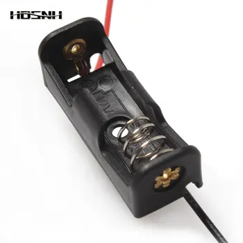 A23L 23A12V 12V23A 4.3" Wire Leads Black Battery Storage Battery Case Holder Storage Box Spring Clip
A23L 23A12V 12V23A 4.3" Wire Leads Black Battery Storage Battery Case Holder Storage Box Spring Clip