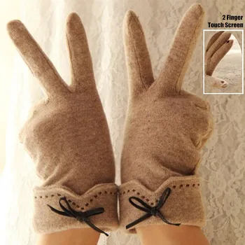 2018 Top-end Winter Warm 2 Fingers Touch Screen Gloves for iphone Smart Phone,Soft Wool Cashmere Cortical Embroidery Bow Gloves
2018 Top-end Winter Warm 2 Fingers Touch Screen Gloves for iphone Smart Phone,Soft Wool Cashmere Cortical Embroidery Bow Gloves