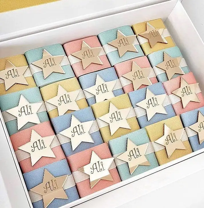 50pcs Star Custom Made Gold Acrylic Mirror Tags, Lettering Name Logo, Personalized Acrylic Tags, Chocolate Favors, Baby Shower
50pcs Star Custom Made Gold Acrylic Mirror Tags, Lettering Name Logo, Personalized Acrylic Tags, Chocolate Favors, Baby Shower