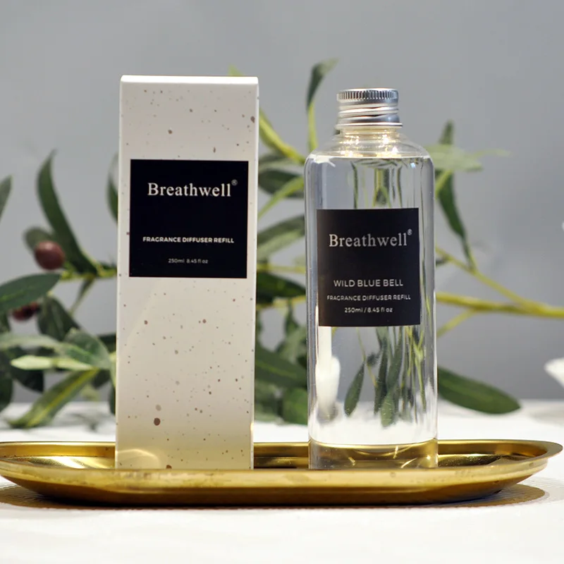1pcs Breathwell 250ml Reed Diffuser Refill Bottles Bamboo Shangri-la Bluebell Freesia Encounter Lemongrass, etc.
1pcs Breathwell 250ml Reed Diffuser Refill Bottles Bamboo Shangri-la Bluebell Freesia Encounter Lemongrass, etc.