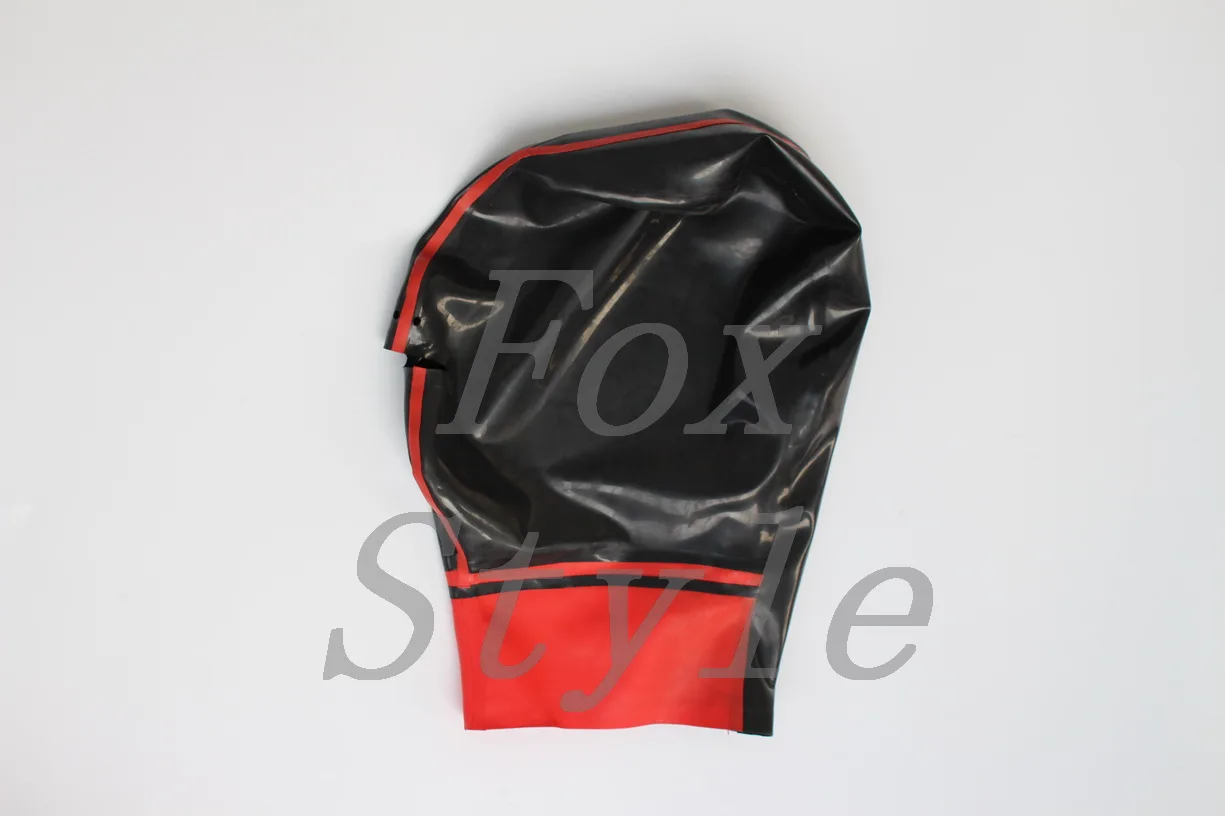 natural rubber latex hoods for adults in Black and red trim in sale price open nose and mouth only
natural rubber latex hoods for adults in Black and red trim in sale price open nose and mouth only