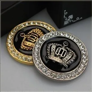 2pieces 3D Car crown with artificial diamond pattern emblem badge 5cm silver/Gold for all car makers DIY decoration
2pieces 3D Car crown with artificial diamond pattern emblem badge 5cm silver/Gold for all car makers DIY decoration