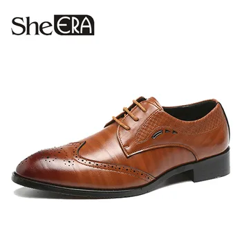 2019 New Men Casual Leather Shoes Oxford Leather Men's Dress Shoes Business Flat Shoes Breathable Men's Banquet Wedding Shoes 48
2019 New Men Casual Leather Shoes Oxford Leather Men's Dress Shoes Business Flat Shoes Breathable Men's Banquet Wedding Shoes 48