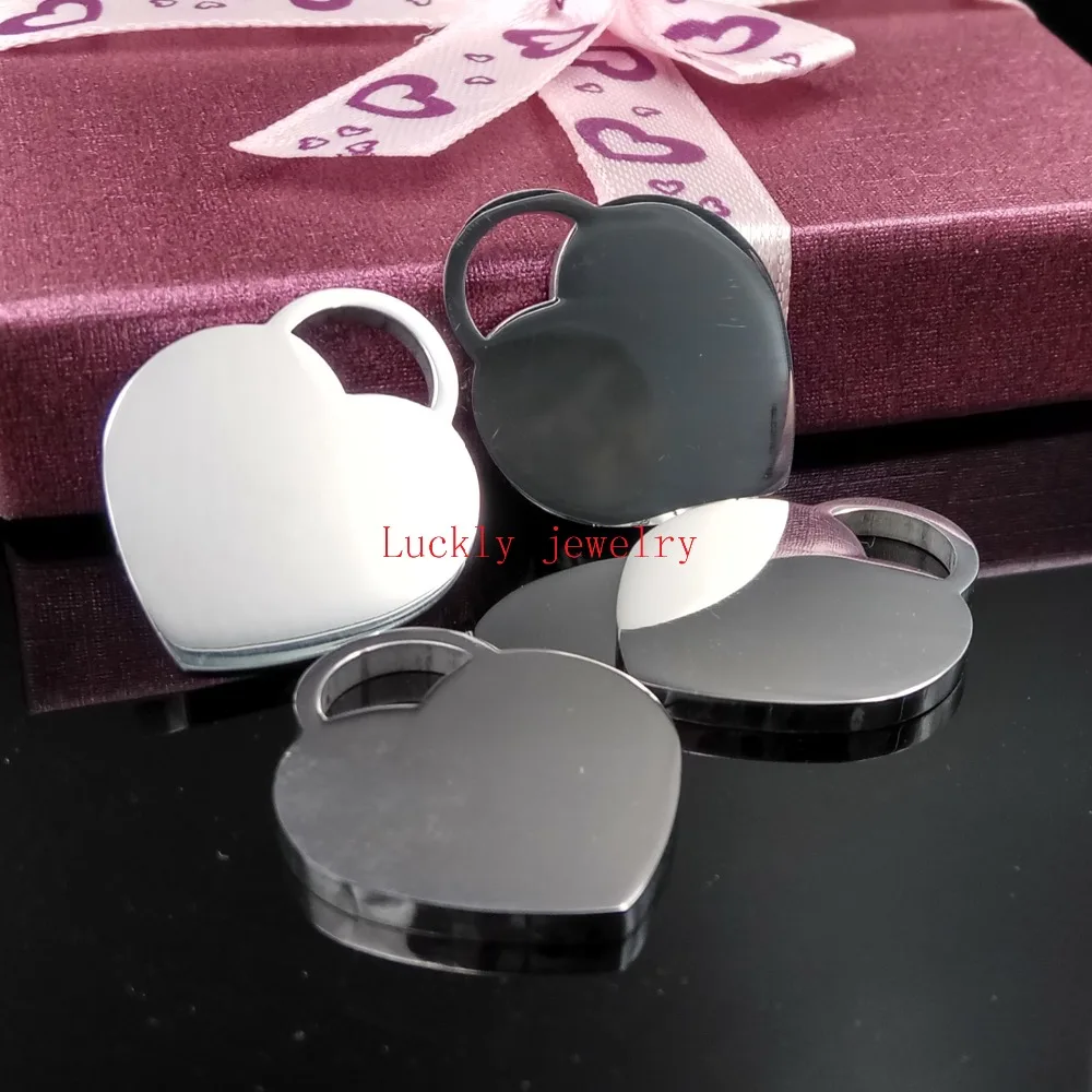 wholesale 10pcs Lot Both Polished Sweet Heart Tag Charms pendant stainless steel Jewelry DIY
wholesale 10pcs Lot Both Polished Sweet Heart Tag Charms pendant stainless steel Jewelry DIY