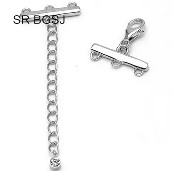 Free shipping 3-6 Strand Jewelry Tube Shape S925 White Gold Plated Necklace Connector Clasp
Free shipping 3-6 Strand Jewelry Tube Shape S925 White Gold Plated Necklace Connector Clasp