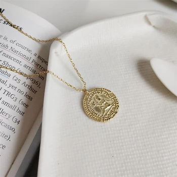 925 Sterling Sliver Virgin Constellation Chokers Necklaces Baroque Coin Disc Pendant Choker Layered Chain Necklaces Statement
925 Sterling Sliver Virgin Constellation Chokers Necklaces Baroque Coin Disc Pendant Choker Layered Chain Necklaces Statement