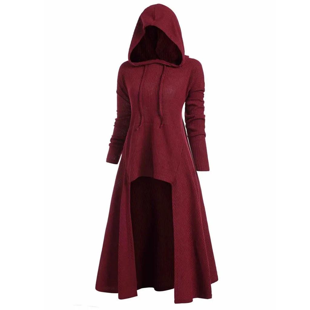 JAYCOSIN Womens Tops And Blouses Large Size Long Sleeve Long Hooded Vintage Cloak Jacket Autumn Sweater Blouse Tops Plus Size
JAYCOSIN Womens Tops And Blouses Large Size Long Sleeve Long Hooded Vintage Cloak Jacket Autumn Sweater Blouse Tops Plus Size