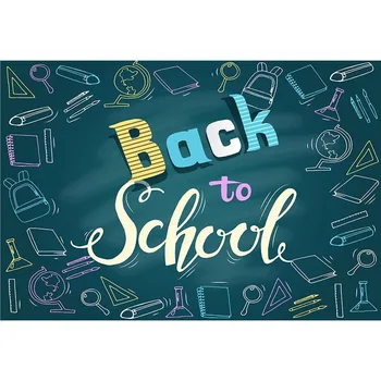 Back to School Themed Backdrop for Photography Drawings on Dark Green Teaching Board Baby Kids Children Photo Studio Backgrounds
Back to School Themed Backdrop for Photography Drawings on Dark Green Teaching Board Baby Kids Children Photo Studio Backgrounds
