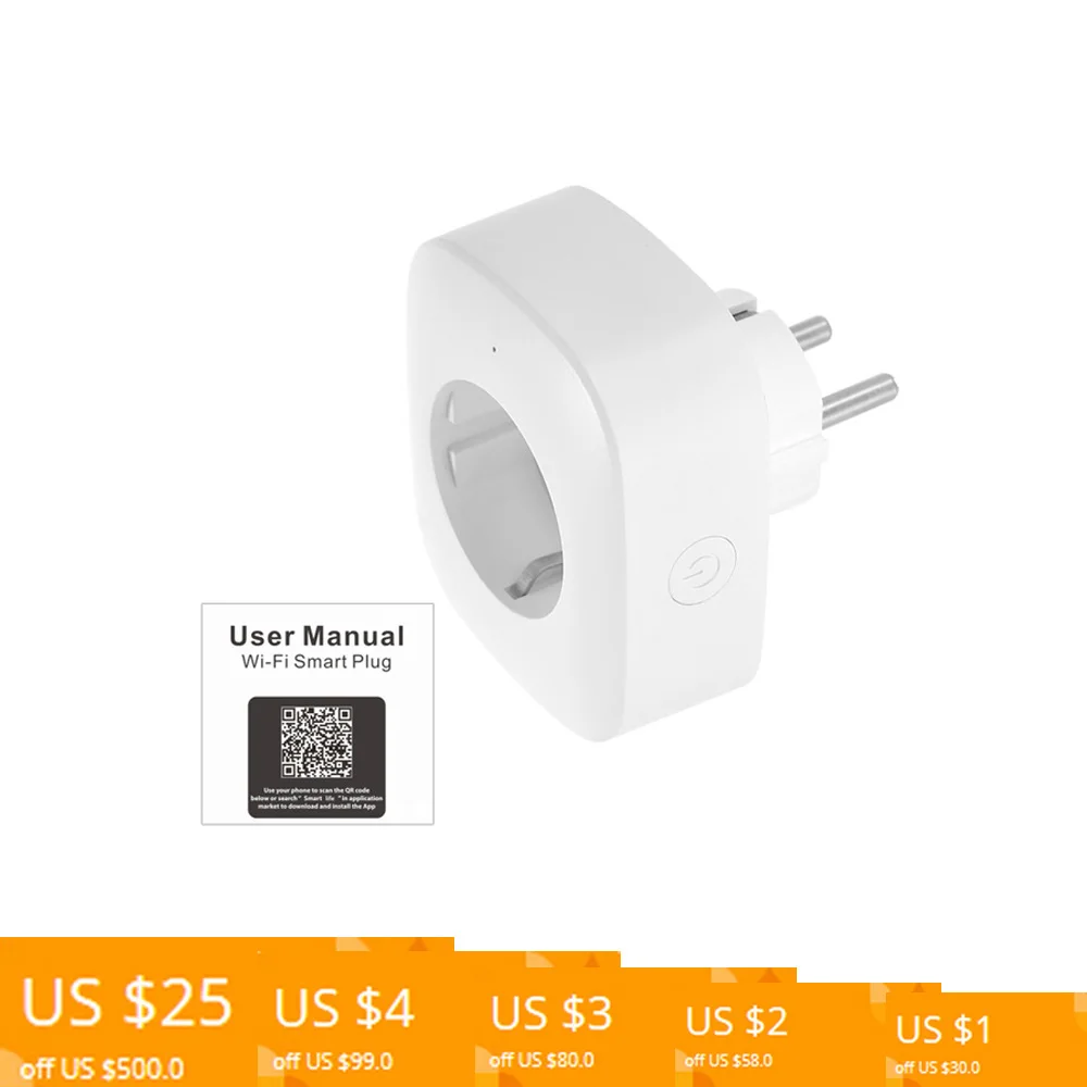 Mini Smart WiFi Socket rc by Smart Phone Timing Function, Voice Control for Amazon Alexa Google smart Home
Mini Smart WiFi Socket rc by Smart Phone Timing Function, Voice Control for Amazon Alexa Google smart Home