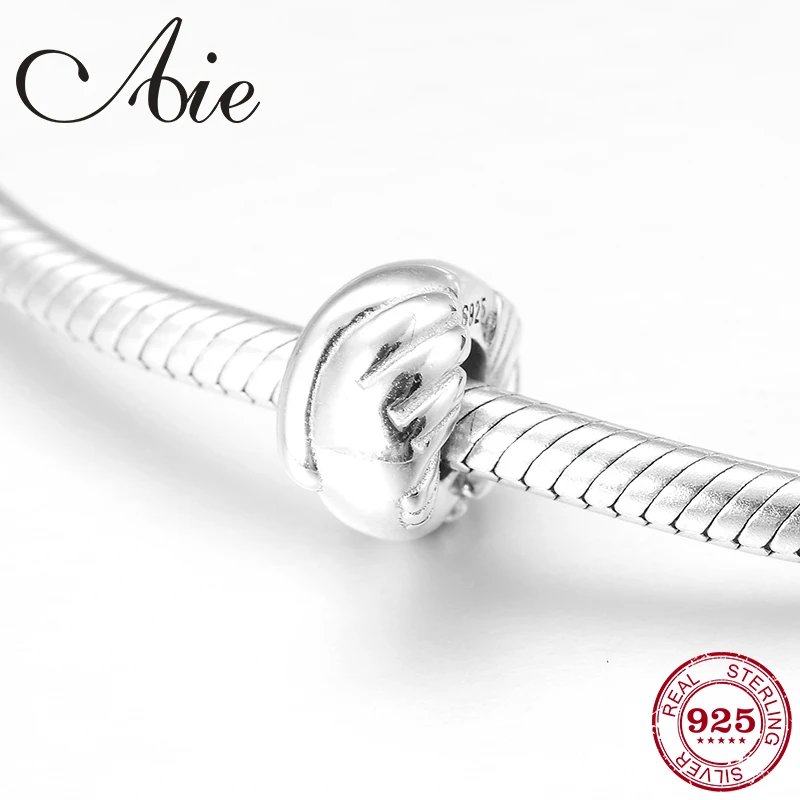 New 925 Sterling Silver charming round DIY fine spacer stopper beads Fit Original Pandora Charm Bracelet Jewelry making
New 925 Sterling Silver charming round DIY fine spacer stopper beads Fit Original Pandora Charm Bracelet Jewelry making