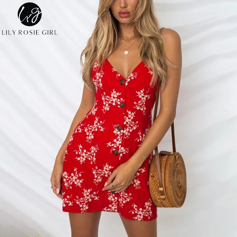 Lily Rosie Girl Floral Print Bow Summer Dress Women 2019 Spaghetti Strap Red Beach Boho Dress Backless Short Sexy Dress Vestidos
Lily Rosie Girl Floral Print Bow Summer Dress Women 2019 Spaghetti Strap Red Beach Boho Dress Backless Short Sexy Dress Vestidos