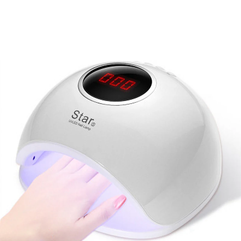 54/72/48/36W UV Nail Lamp LED Lamp For Manicure Nail Dryer For All Gels Polish With Infrared Sensing 10/30/60s LCD Display
54/72/48/36W UV Nail Lamp LED Lamp For Manicure Nail Dryer For All Gels Polish With Infrared Sensing 10/30/60s LCD Display