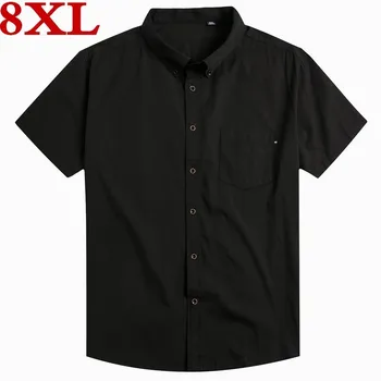 new plus size 8XL 7XL Men cotton Shirts Brand Turn-down Collar Men Chemise Homme Casual Summer Business Shirt Mens Short Sleeve
new plus size 8XL 7XL Men cotton Shirts Brand Turn-down Collar Men Chemise Homme Casual Summer Business Shirt Mens Short Sleeve