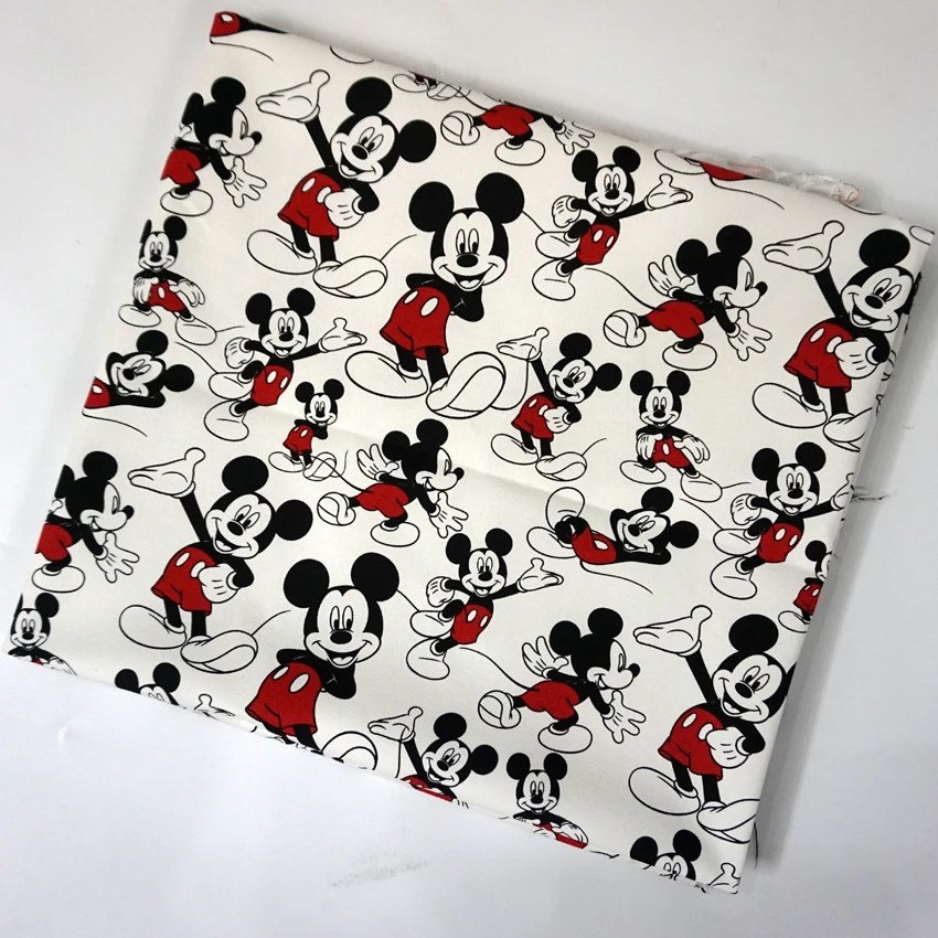 Cute Mickey Cotton Cartoon Patchwork Canvas Fabric DIY For Shoes Bags Curtain Cloth Sofa Pillow.Gift
Cute Mickey Cotton Cartoon Patchwork Canvas Fabric DIY For Shoes Bags Curtain Cloth Sofa Pillow.Gift