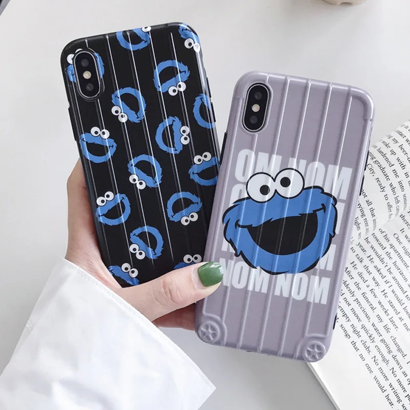 Sesame Street suitcase Luxury Phone case coque for iphone7 7plus xs max xr x 6s 6 8 plus 8plus silicone cases cover accessories
Sesame Street suitcase Luxury Phone case coque for iphone7 7plus xs max xr x 6s 6 8 plus 8plus silicone cases cover accessories