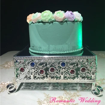 6pcs/lot Romantic Wedding Square Gem Cake Stand Cake Stand Metal Cake Racks for Wedding Party Event Usage
6pcs/lot Romantic Wedding Square Gem Cake Stand Cake Stand Metal Cake Racks for Wedding Party Event Usage
