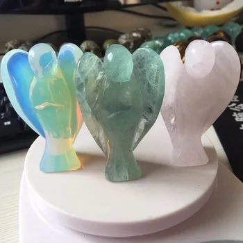dohaibogoo crystal angels wholesale--3pcs a lots Fluorite,Opal and Pink Crystal Angels 3 inch Angel Hot Sale gifts for Christmas 
dohaibogoo crystal angels wholesale--3pcs a lots Fluorite,Opal and Pink Crystal Angels 3 inch Angel Hot Sale gifts for Christmas