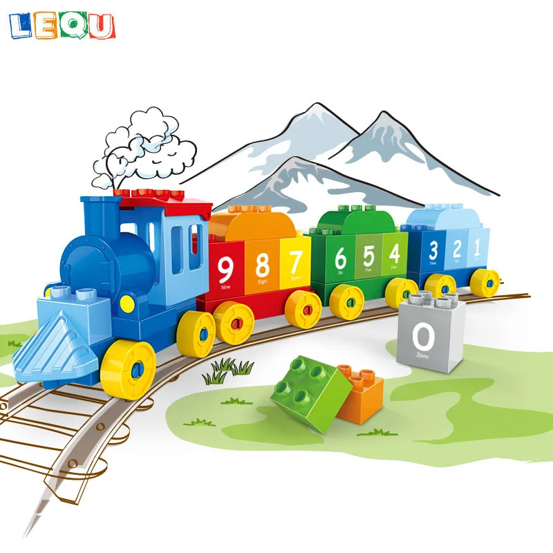 Number Train Building Blocks Duploe Large Particles Digital Math Learning Toys Bricks with Cards LegoINGlys
Number Train Building Blocks Duploe Large Particles Digital Math Learning Toys Bricks with Cards LegoINGlys